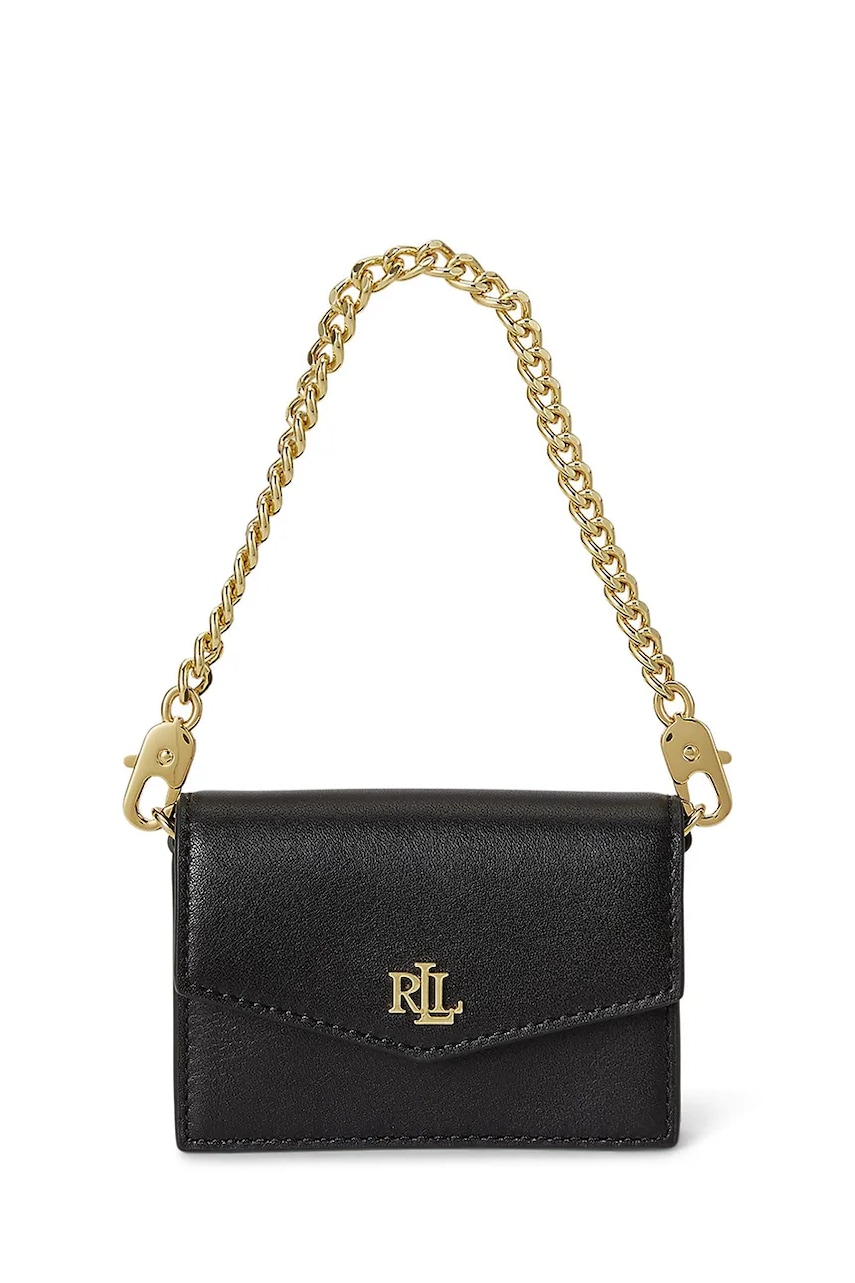 Lauren Ralph Lauren κλουτς γυναικεία δερμάτινη
