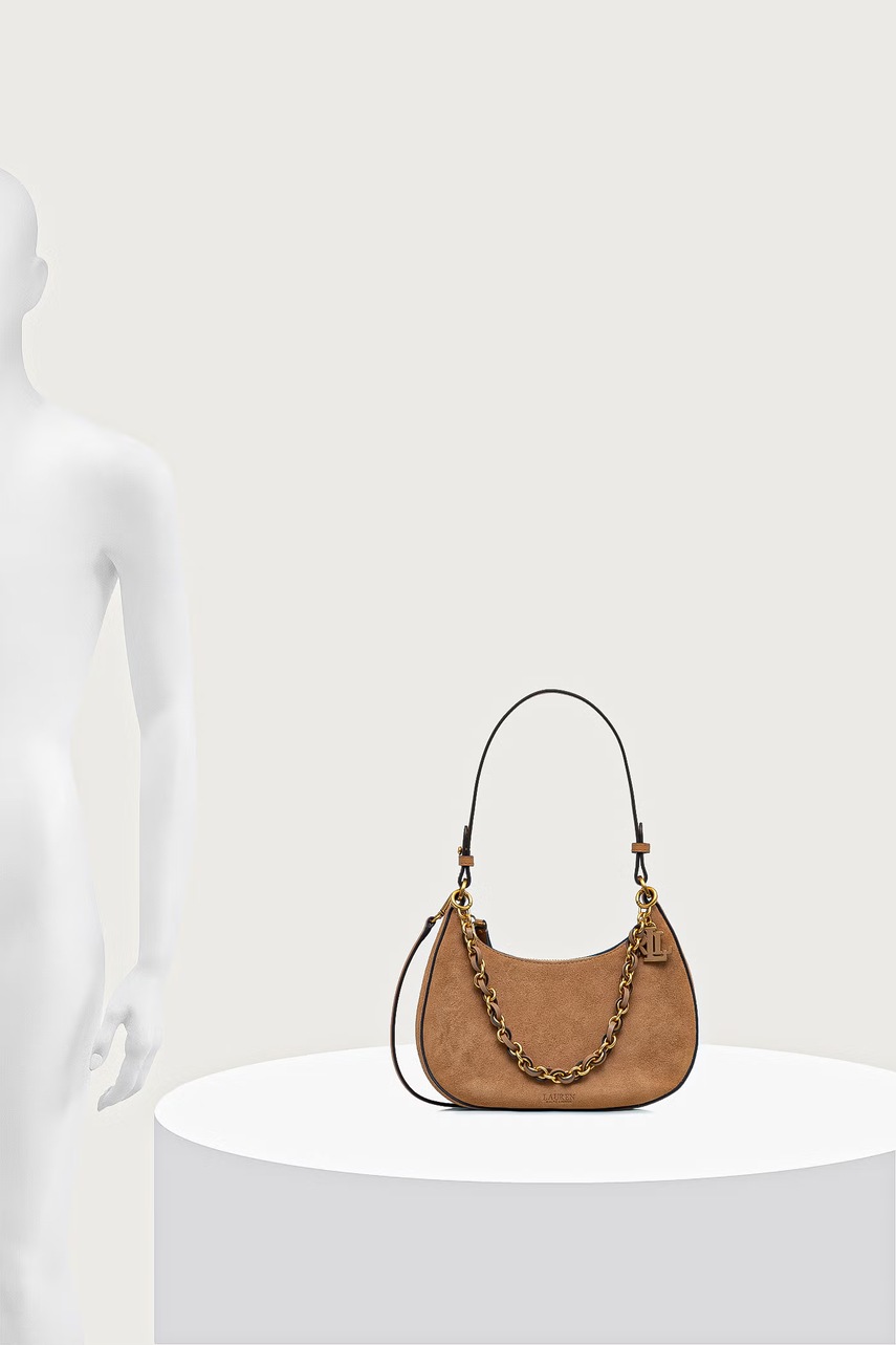 Lauren Ralph Lauren Lauren Ralph Lauren χιαστί γυναικεία δέρμα σουέτ - 6
