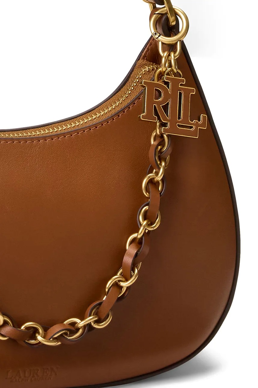 Lauren Ralph Lauren Lauren Ralph Lauren τσάντα hobo γυναικεία δερμάτινη - 4