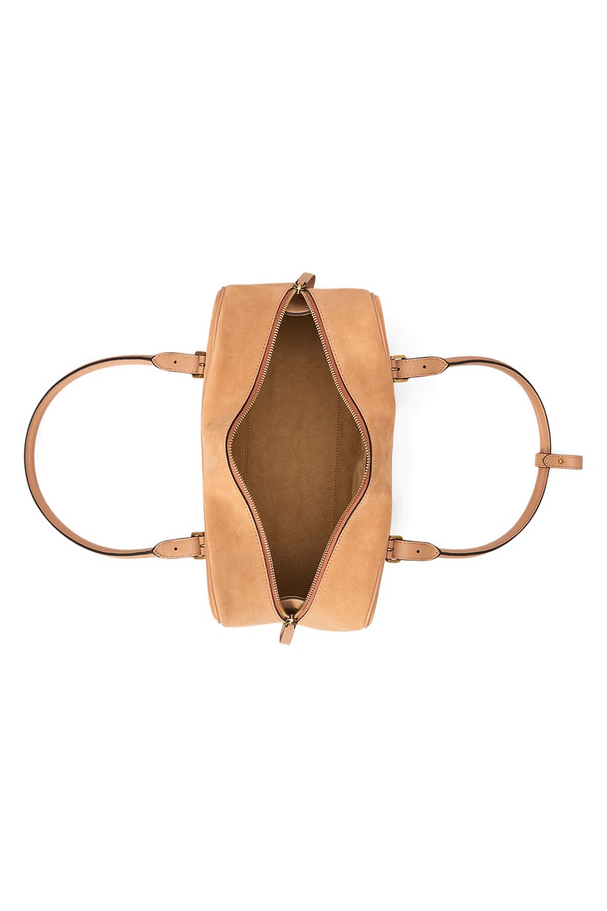 Lauren Ralph Lauren Lauren Ralph Lauren baguette γυναικεία δέρμα σουέτ - 4