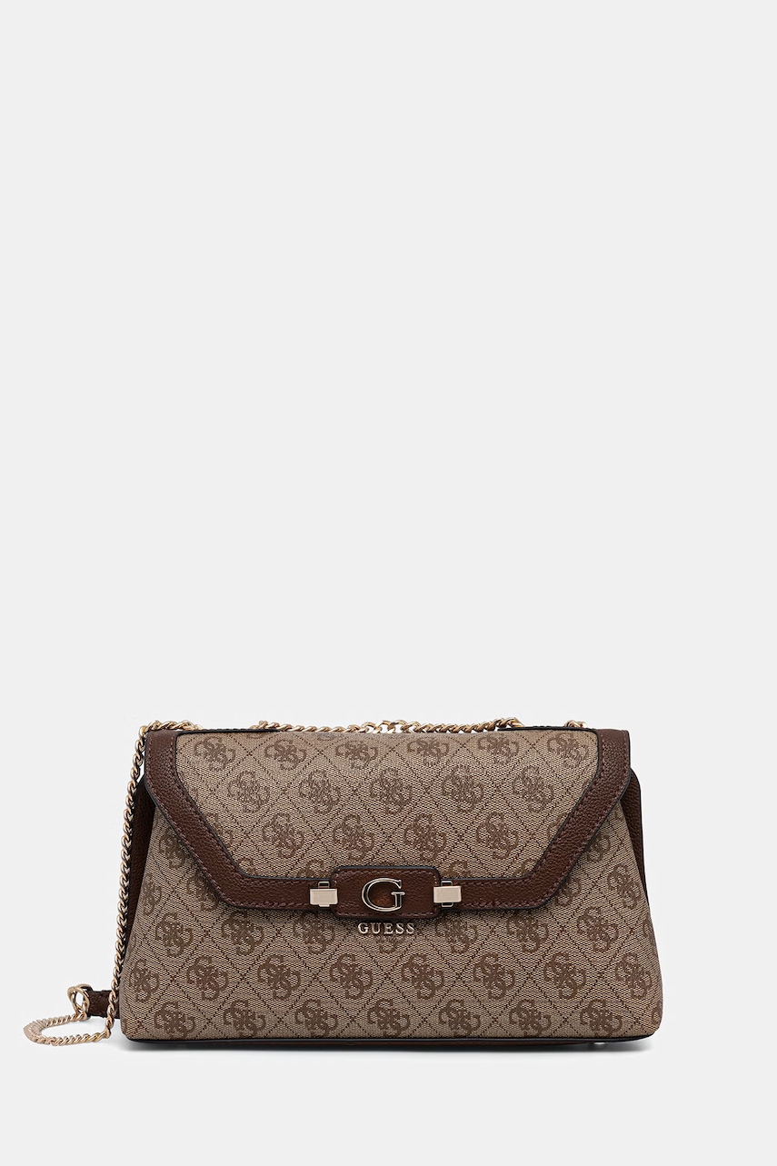 Guess torebka crossbody damska z imitacji skóry LINDSEY