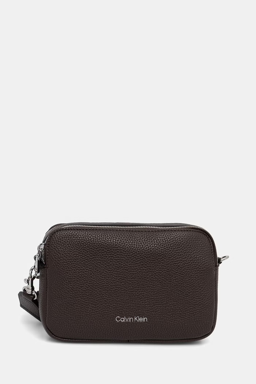 Calvin Klein geantă crossbody pentru femei cu imitație de piele