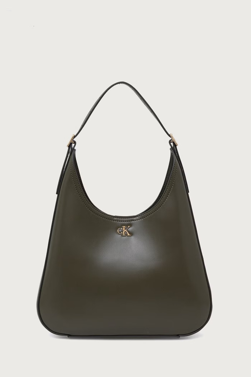 Calvin Klein hobo bag pentru femei cu imitație de piele