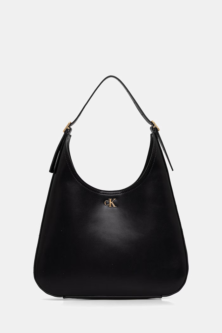 Calvin Klein hobo bag pentru femei, cu imitație de piele