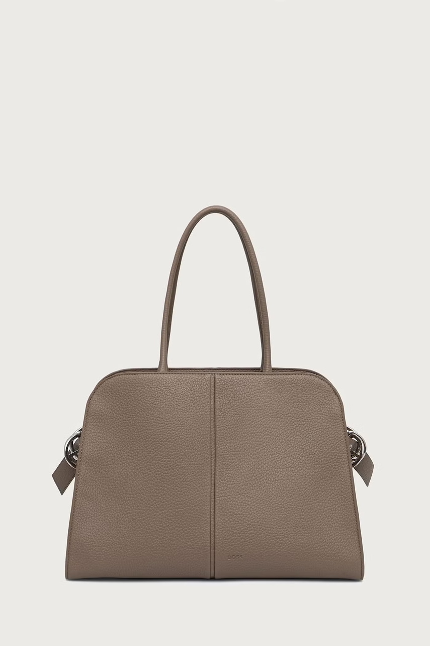 BOSS torebka shopper damska z imitacji skóry CLARICE TOTE
