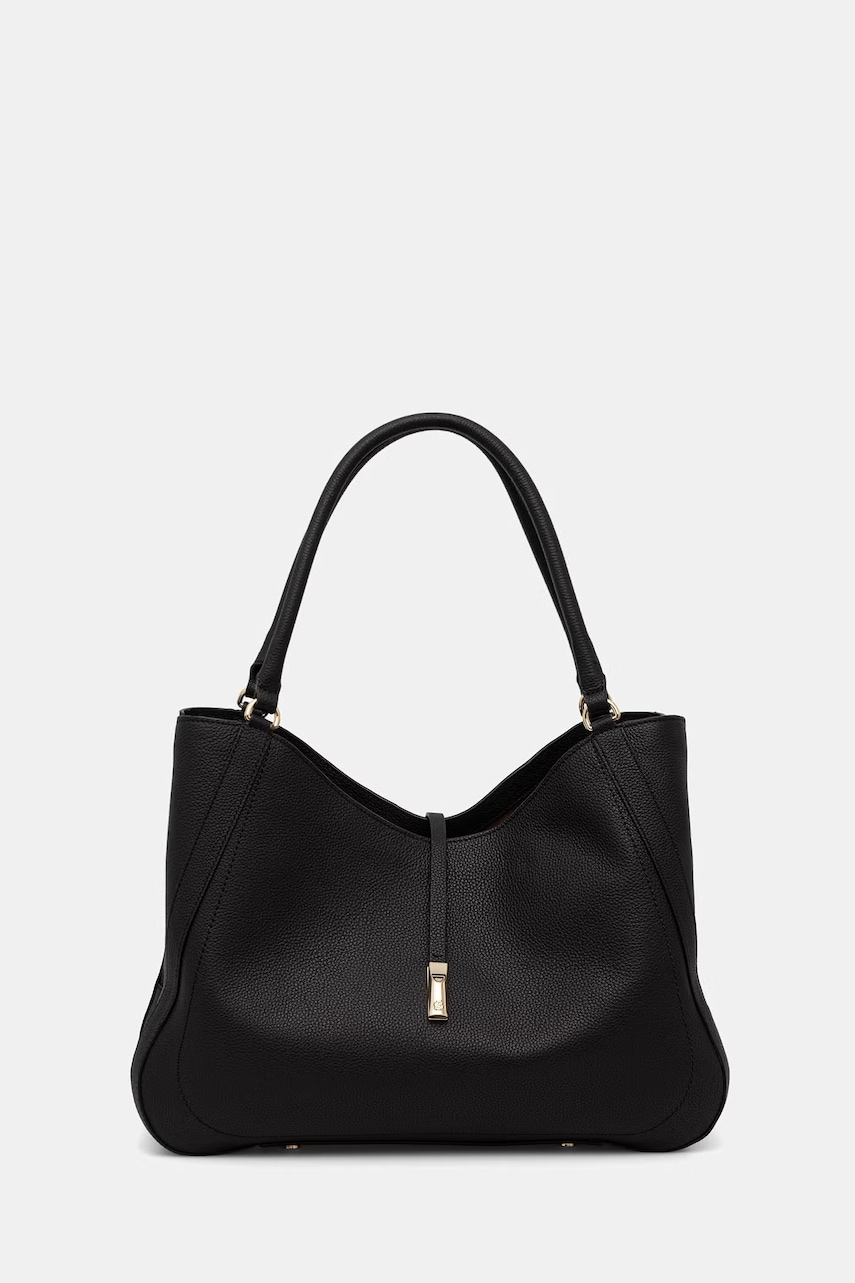 BOSS μικρή τσάντα γυναικεία δερμάτινη REAH MEDIUM TOTE