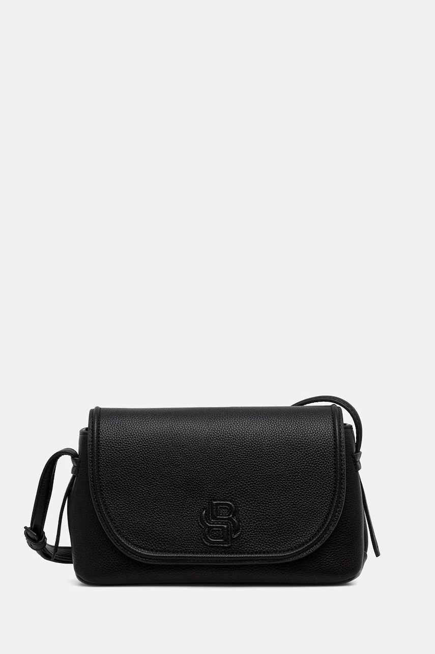 BOSS geantă crossbody pentru femei cu imitație de piele Anett Flap Crossbody