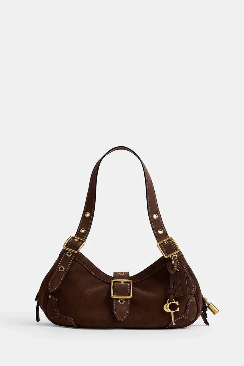 Coach geantă pentru femei din piele Small Drifter Bag