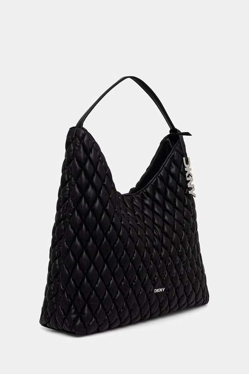 DKNY τσάντα hobo γυναικεία από απομίμηση δέρματος PAULA