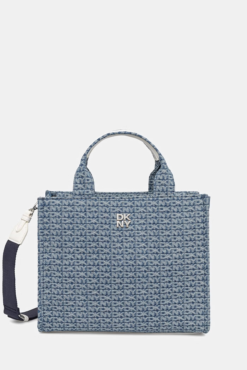 DKNY torebka shopper damska jeansowa