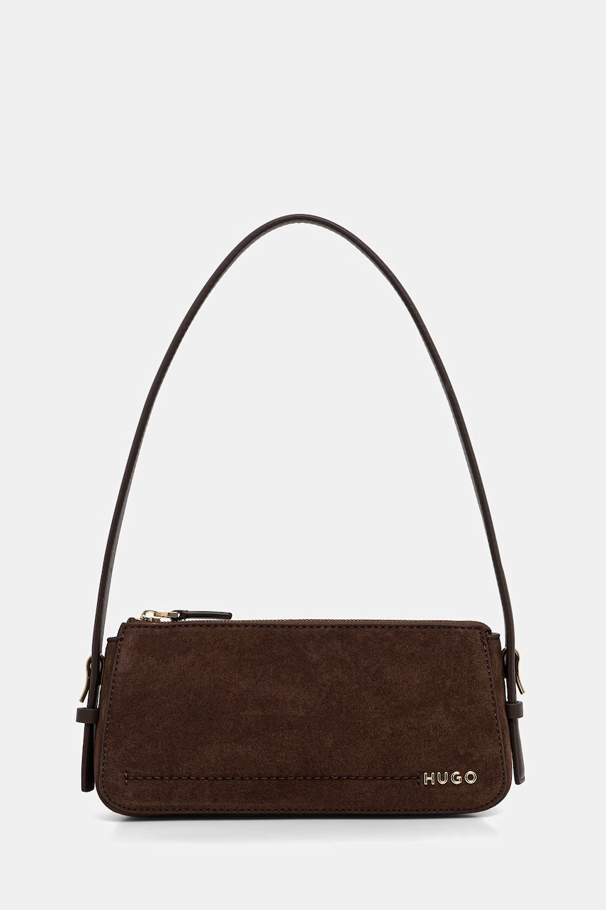HUGO hobo bag pentru femei, cu imitație de piele întoarsă Yorih S_Hobo