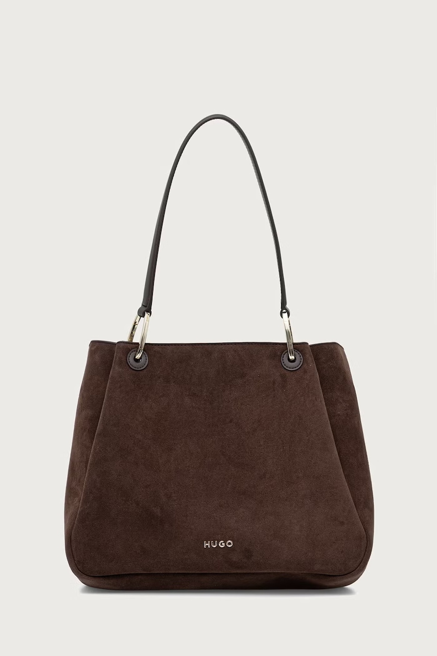 HUGO tote torba za žene od imitacije brušene kože Orin 2.0S_Small Tote