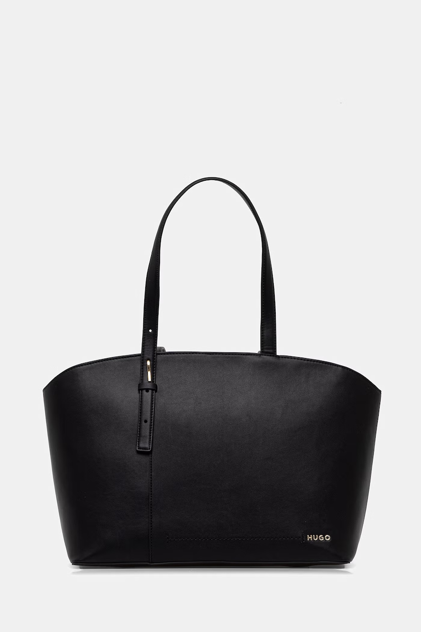 HUGO geantă shopper pentru femei cu imitație de piele Yorih Tote zip