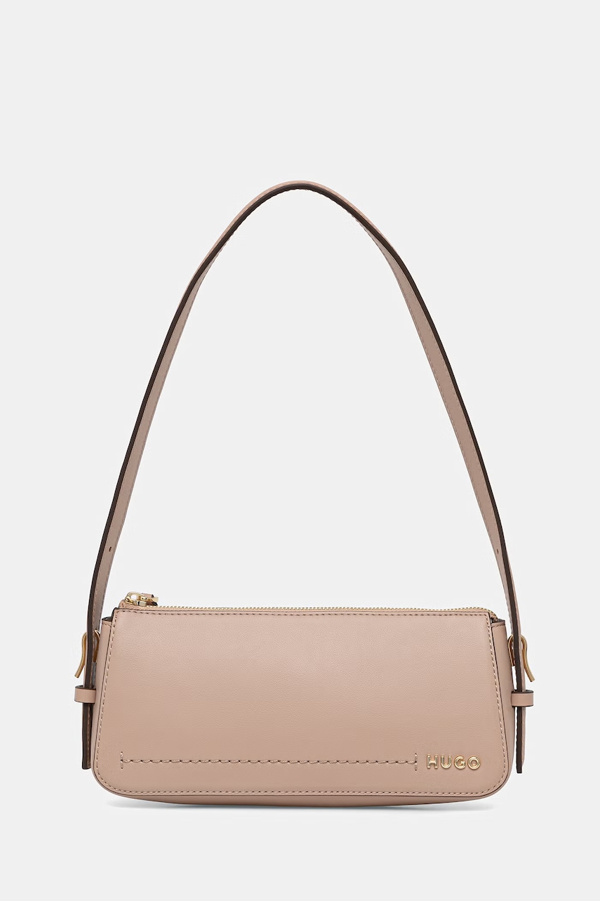 HUGO geantă de damă cu imitație de piele Yorih_Hobo