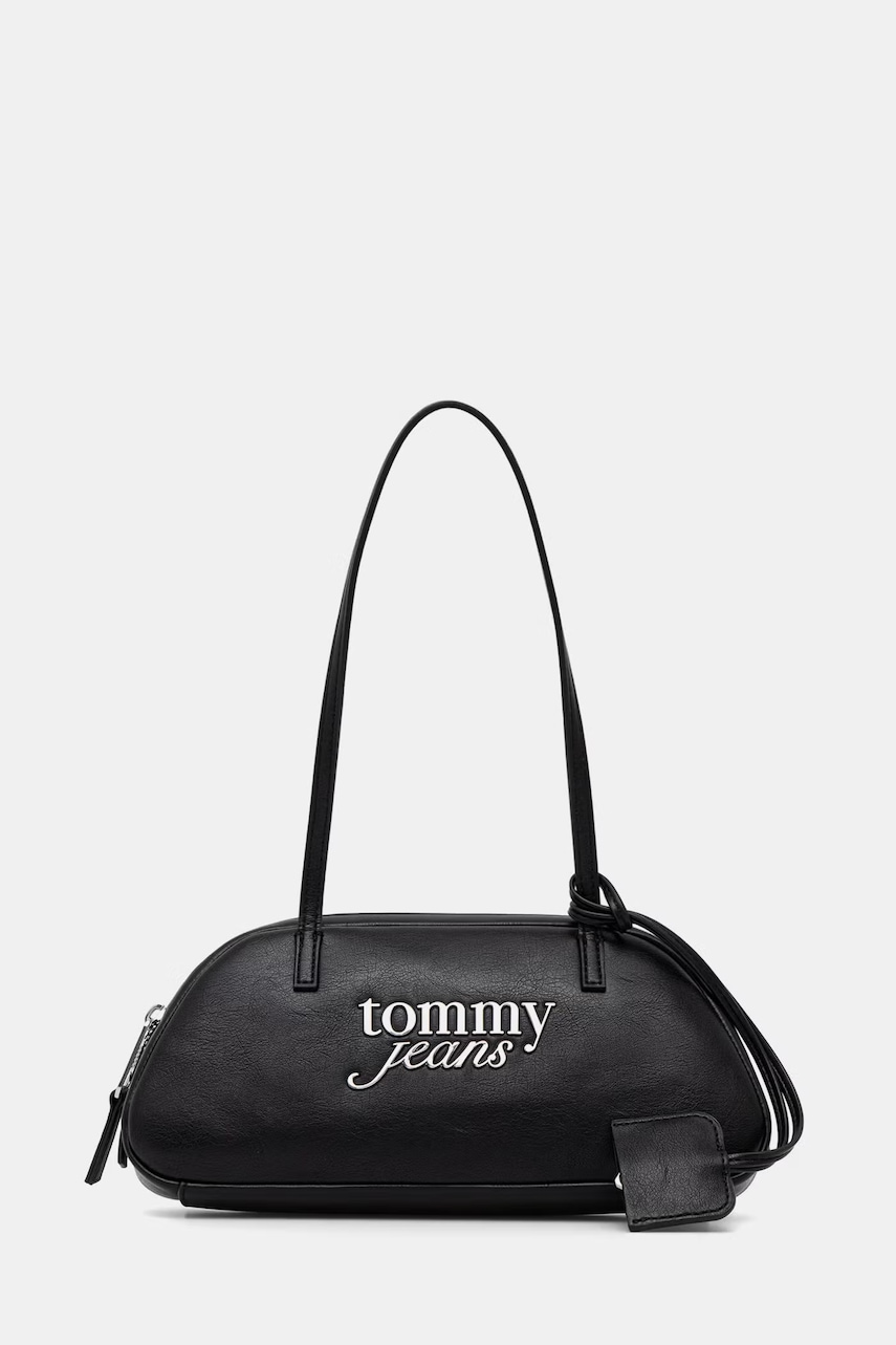 Tommy Jeans geantă baguette pentru femei, cu imitație de piele