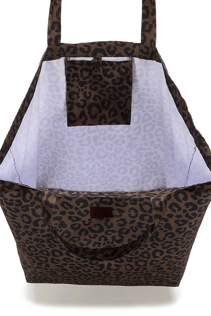 La Millou  чанта с дълга дръжка LEOPARD CHOCO