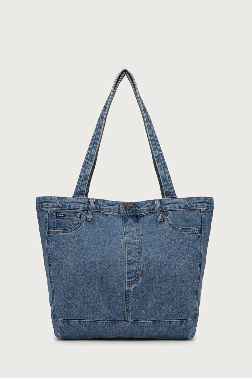Guess Jeans  geantă de material textil pentru bărbați din denim