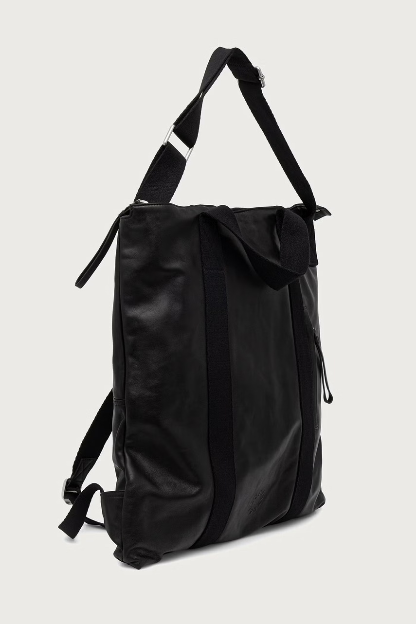 AllSaints  чанта мъжка от кожа KIT LEATHER BACKPACK