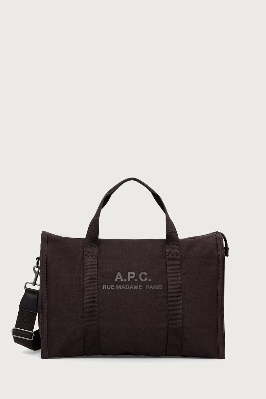 A.P.C.  taška bavlnená gym bag recuperation