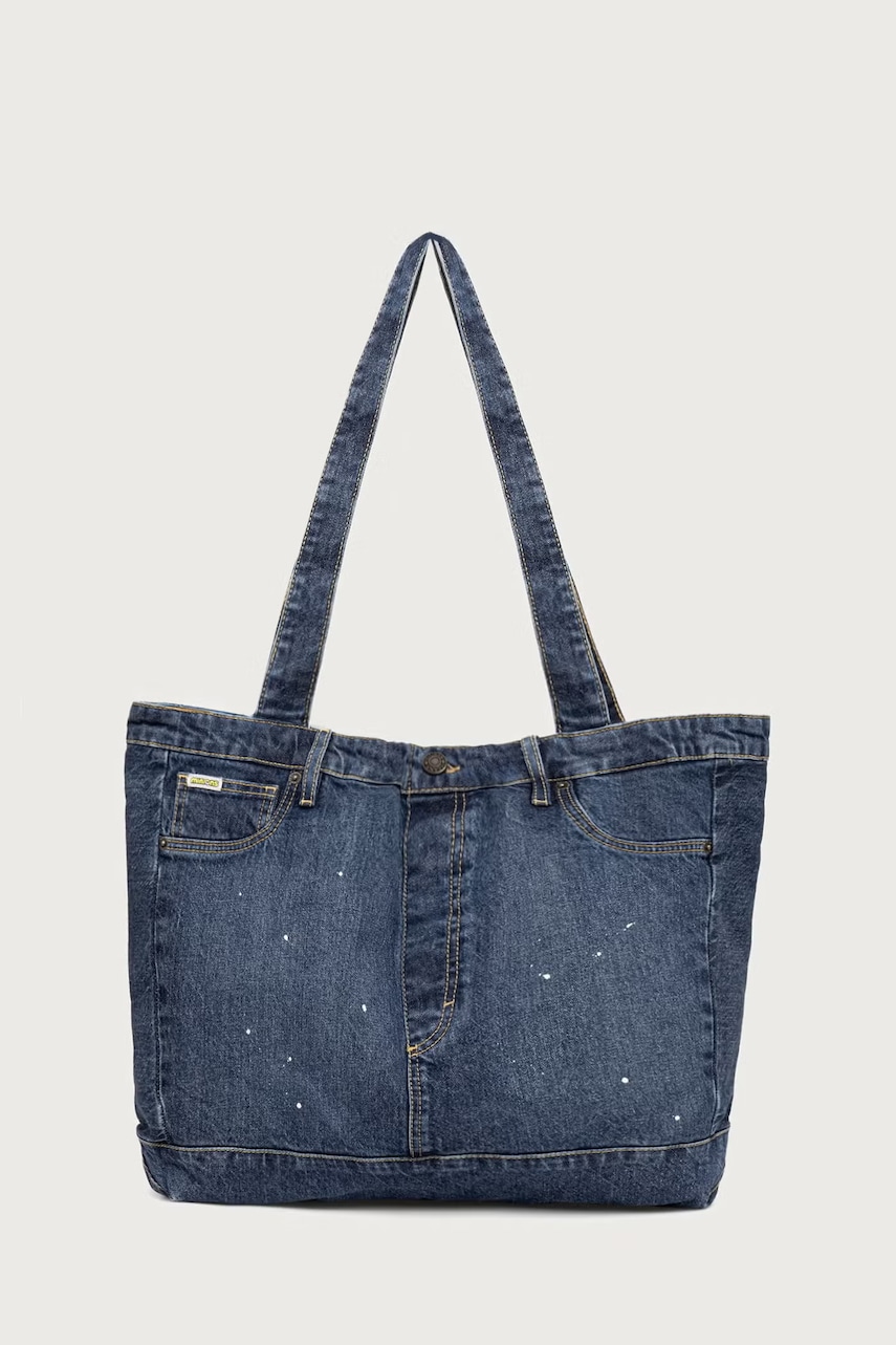 Guess Jeans torba materiałowa męska jeansowa