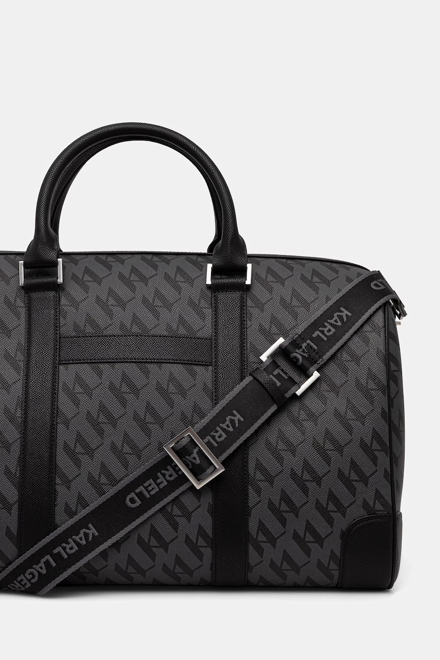 Karl Lagerfeld cestovná taška pánska z imitácie kože K/IKON