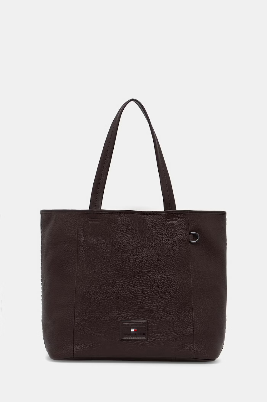Tommy Hilfiger geantă pentru bărbați, din piele