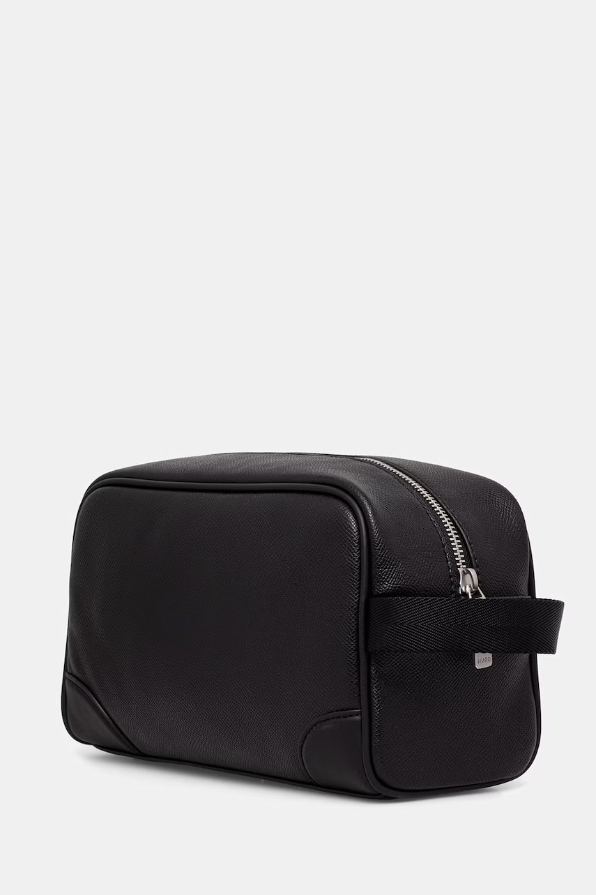 HUGO cestovná kozmetická taška pánska z imitácie kože GO-BAG WASHBAG