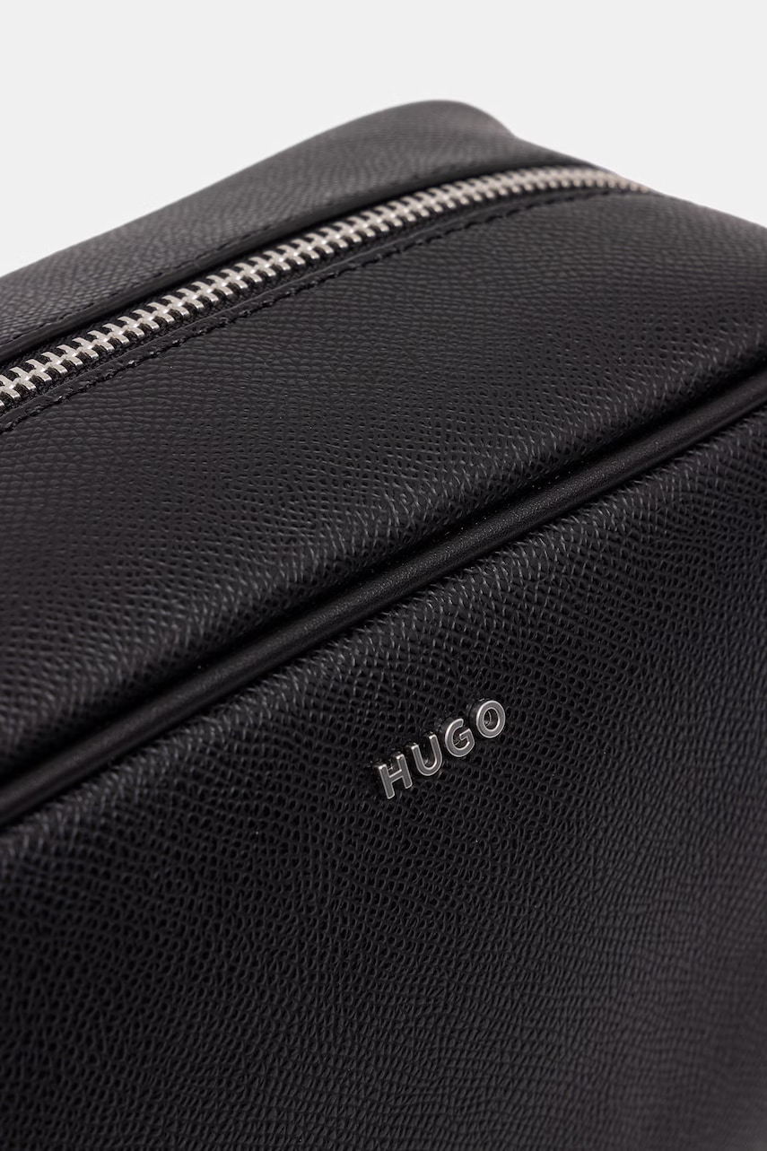 HUGO cestovná kozmetická taška pánska z imitácie kože GO-BAG WASHBAG