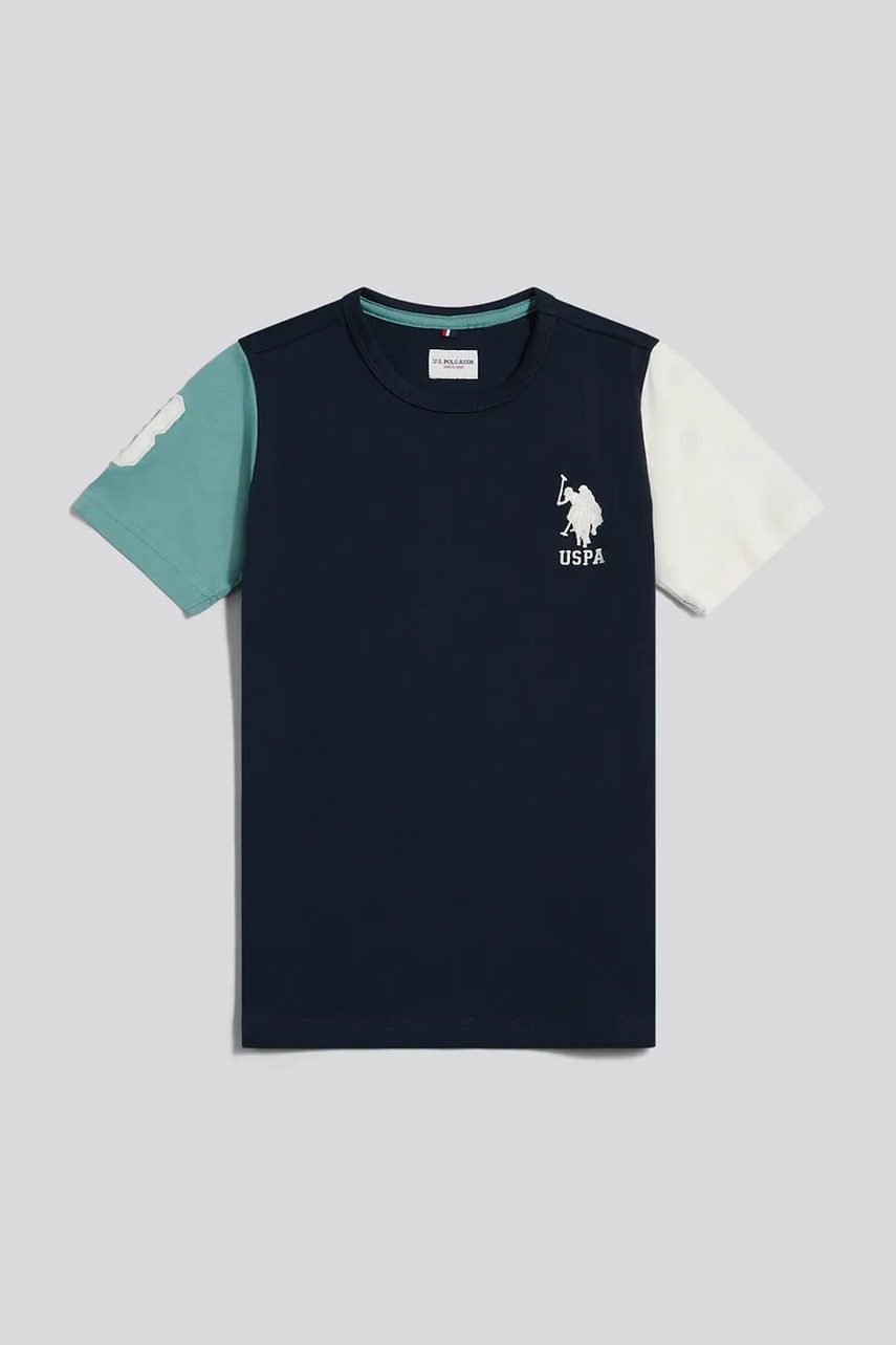 U.S. Polo Assn.  тениска за деца от памук
