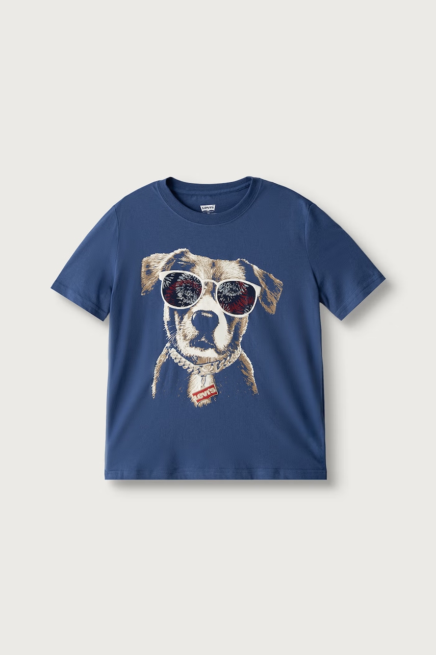 Levi's  majica za djecu s pamukom