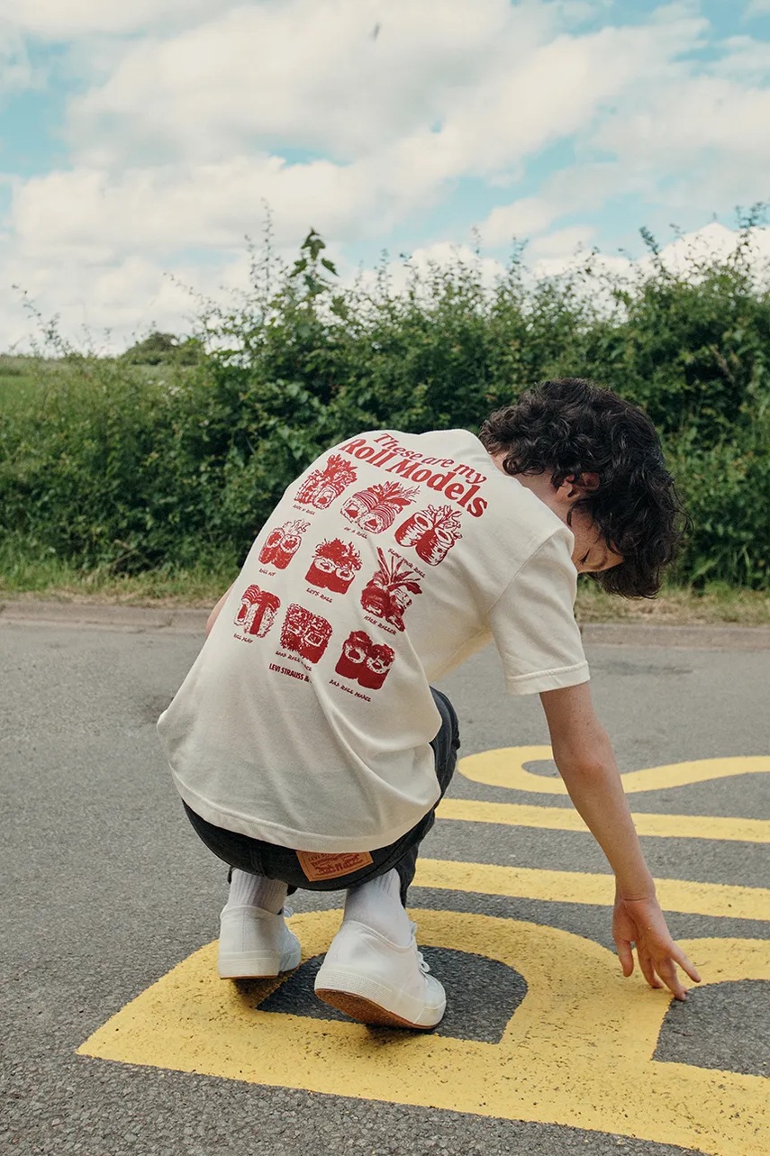 Levi's tričko dětské s bavlnou ROLL MODE TEE (obrázek 6)