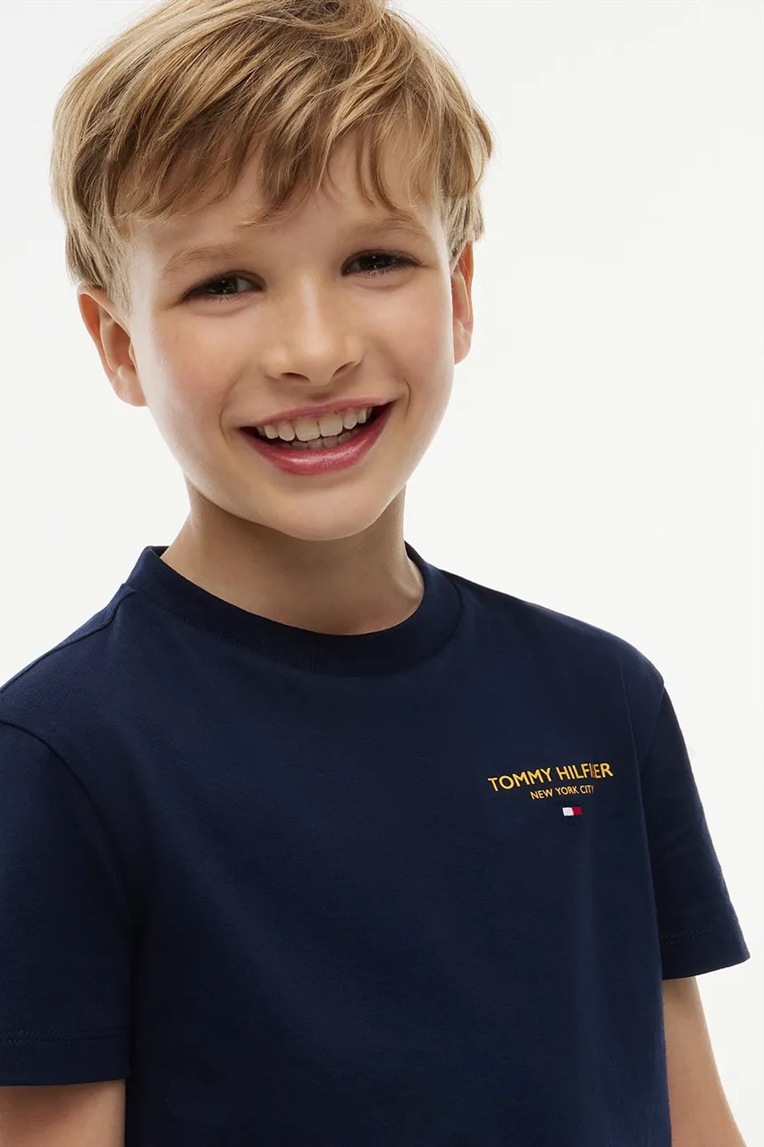Tommy Hilfiger basic tričko dětské bavlněné (obrázek 5)