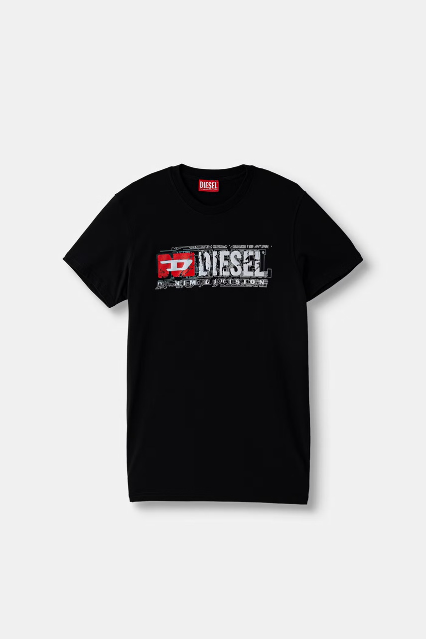 Diesel tricou pentru copii din bumbac TLOMIX T-SHIRT