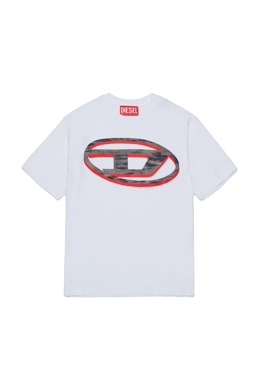 Diesel tricou pentru copii din bumbac TVEL OVER T-SHIRT