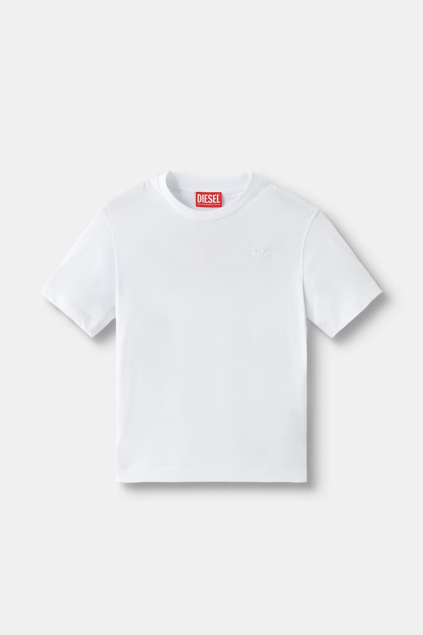 Diesel tricou pentru copii din bumbac TSCRAP OVER T-SHIRT