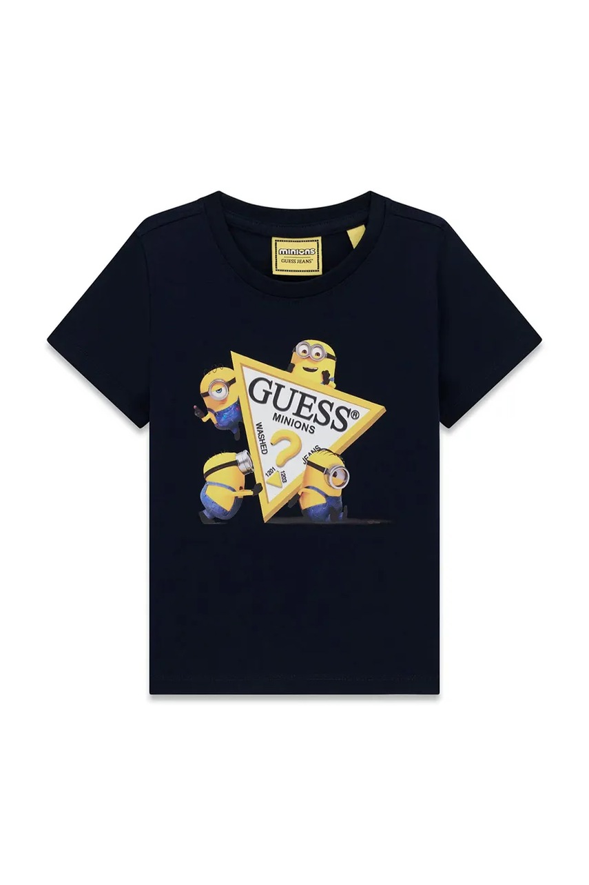 Guess  majica za djecu od pamuka GJ X MINIONS