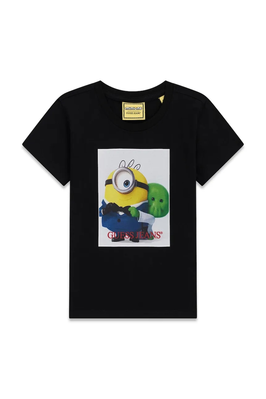 Guess  majica za djecu od pamuka GJ X MINIONS
