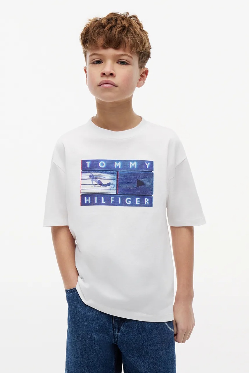 Tommy Hilfiger tričko detské bavlnené