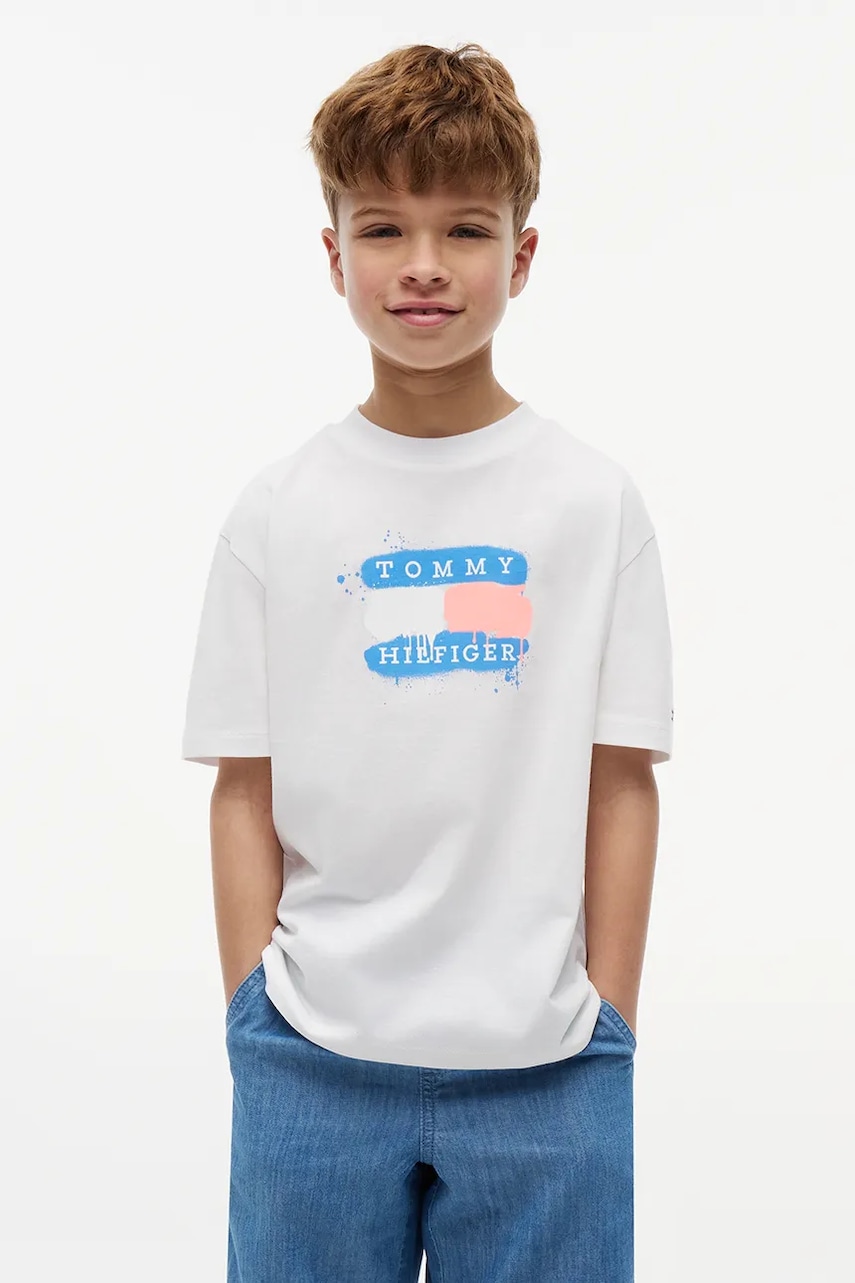 Tommy Hilfiger tričko detské bavlnené