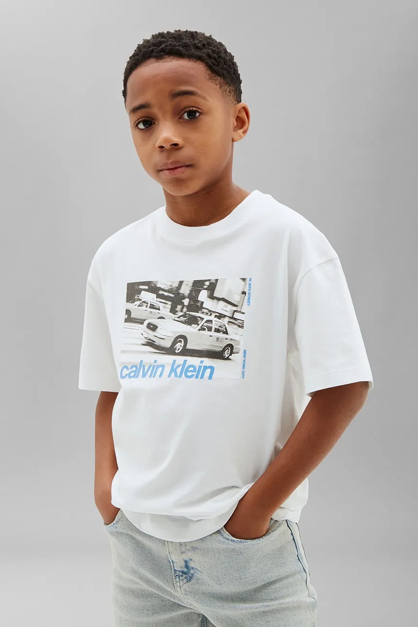 Calvin Klein Jeans majica za djecu od pamuka