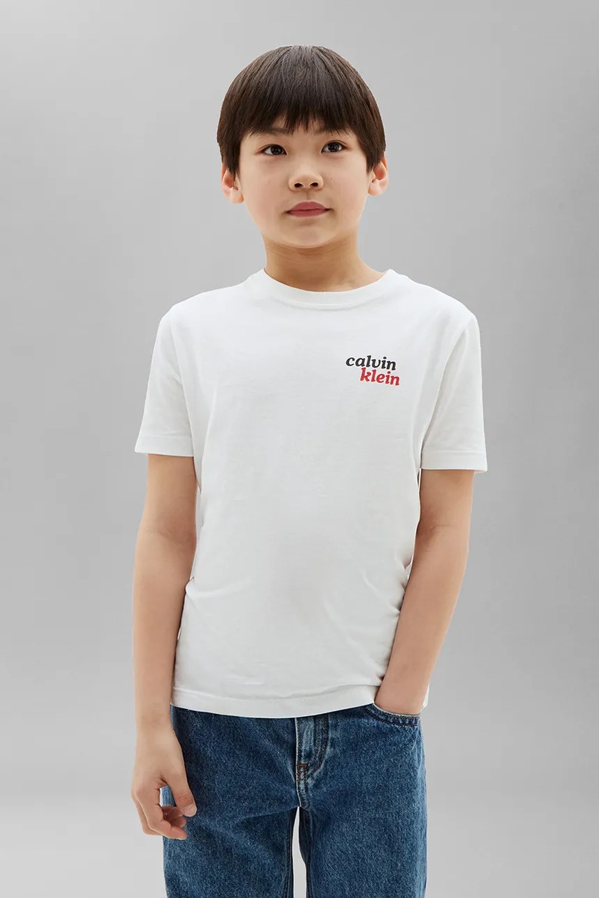 Calvin Klein Jeans majica za djecu od pamuka