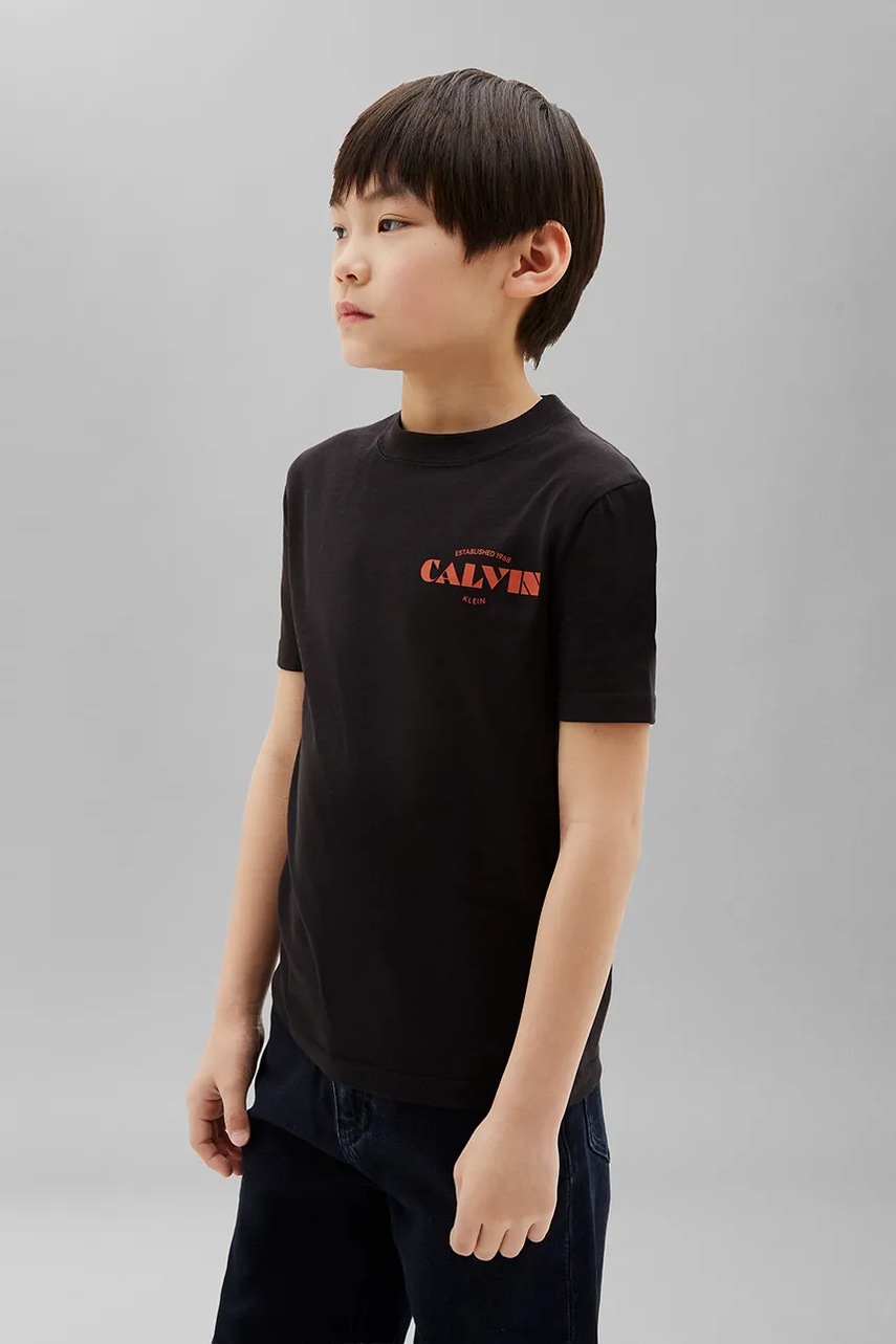 Calvin Klein Jeans majica za djecu od pamuka