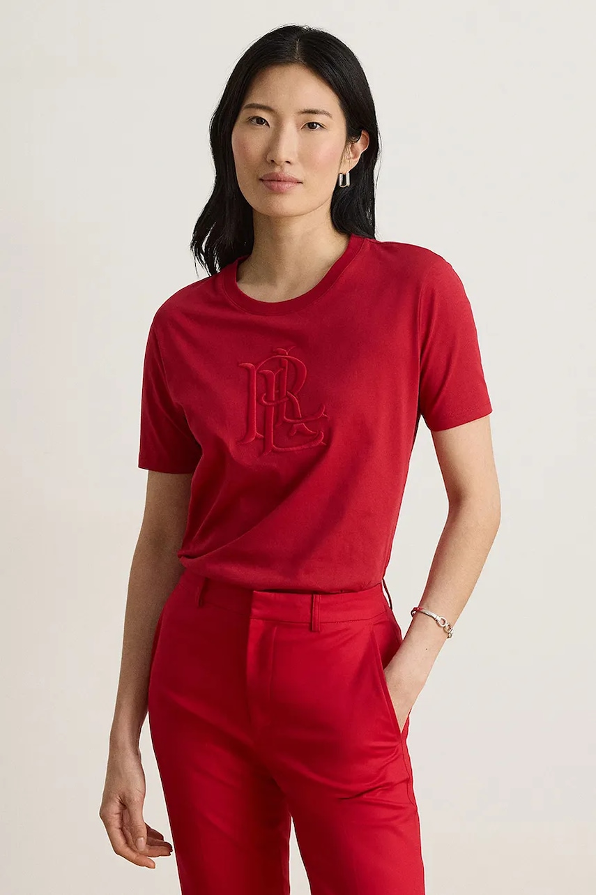 Lauren Ralph Lauren  tričko dámske bavlnené