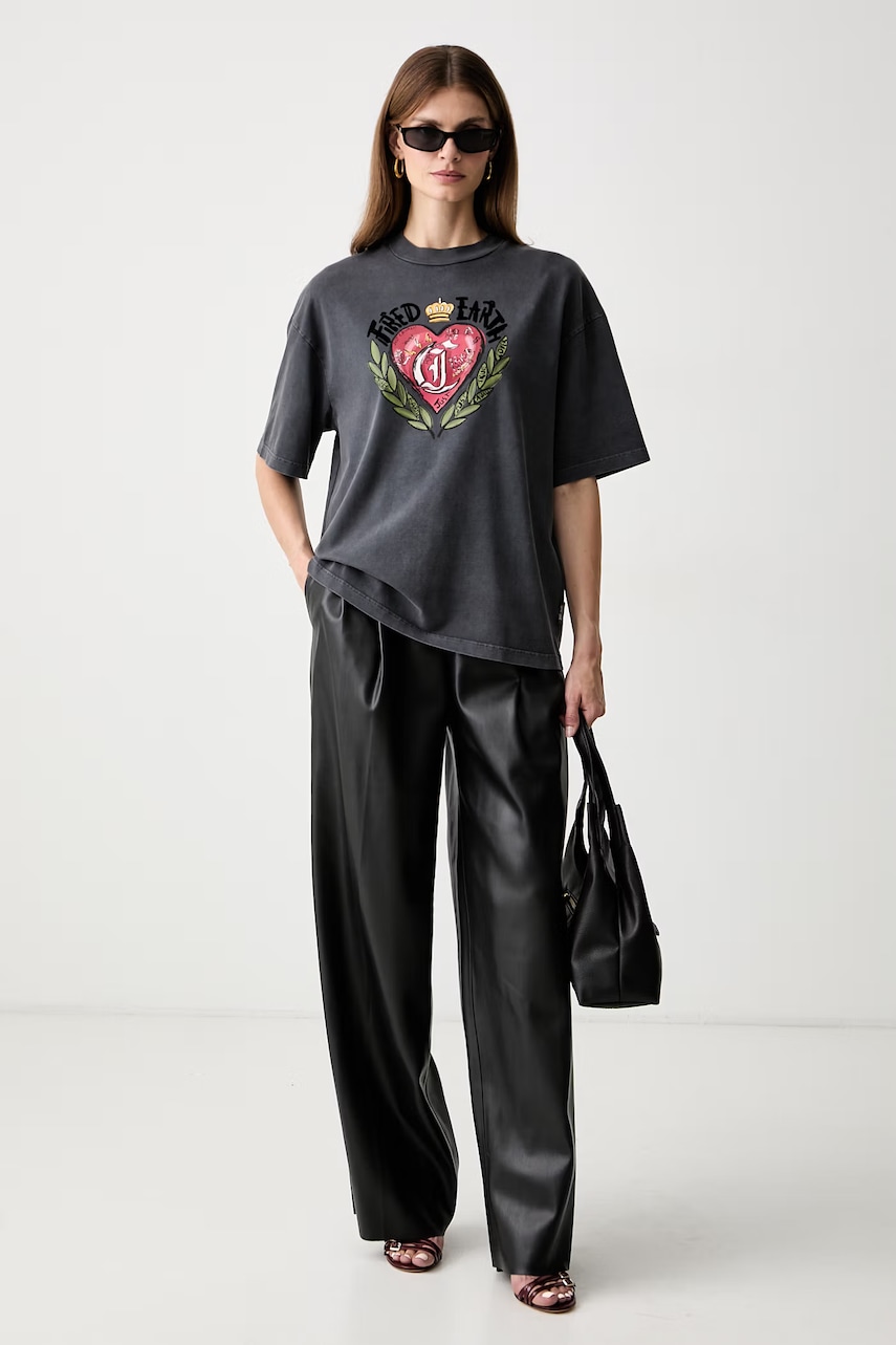 Just Cavalli t-shirt γυναικείο βαμβακερό