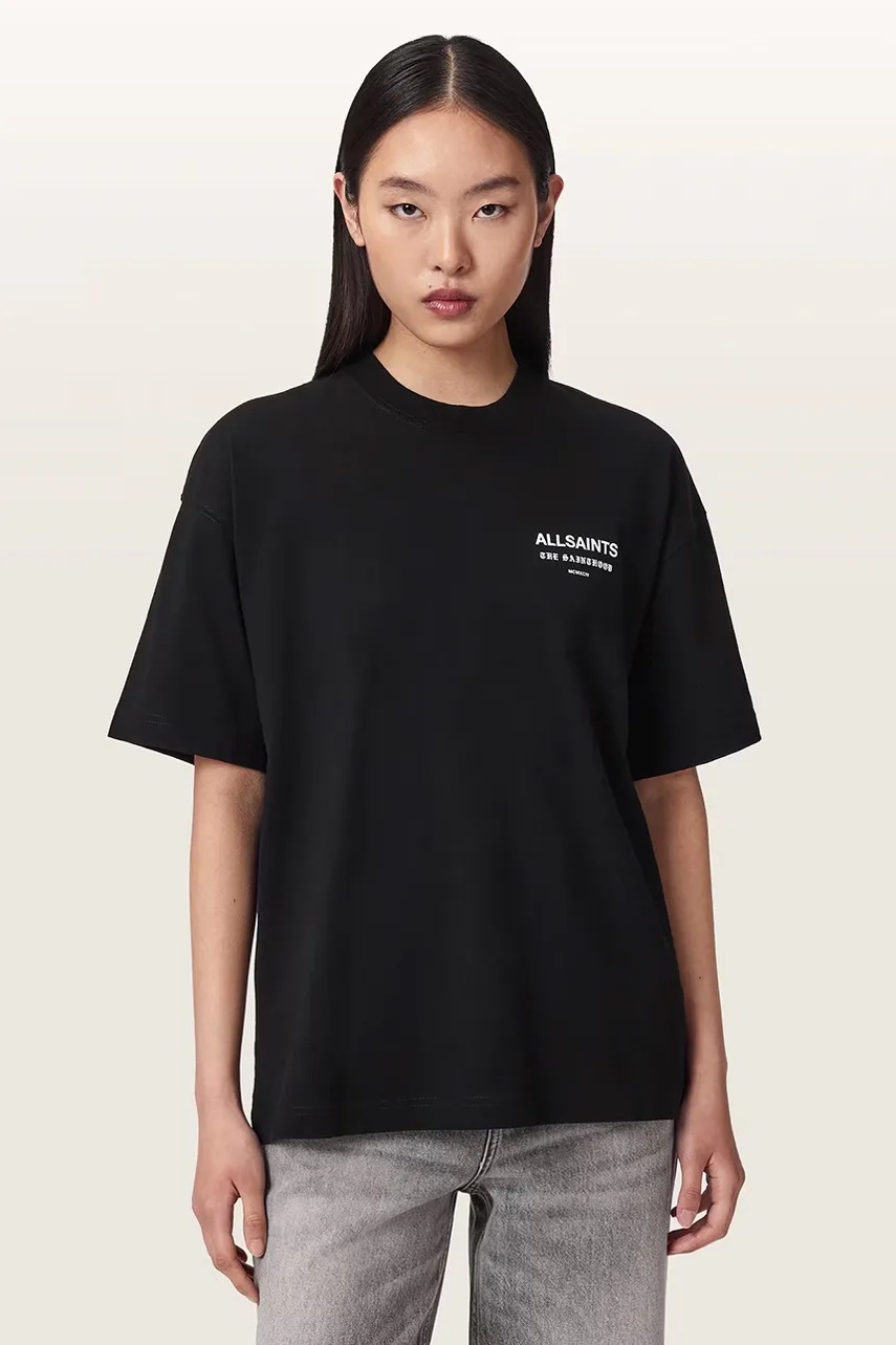 AllSaints oversize t-shirt γυναικείο βαμβακερό ELIANA ETTA TEE