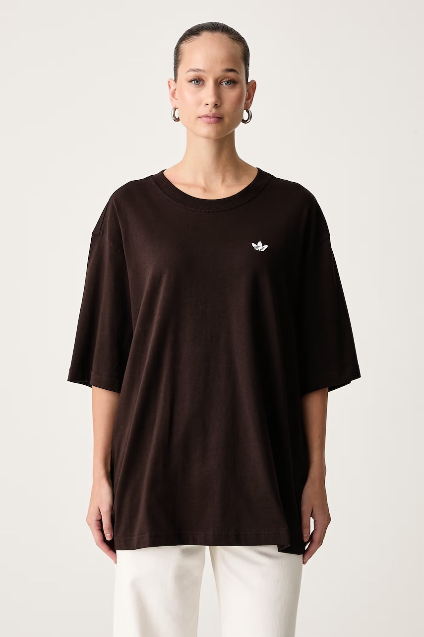 adidas Originals majica za žene od pamuka Essentials Boyfriend