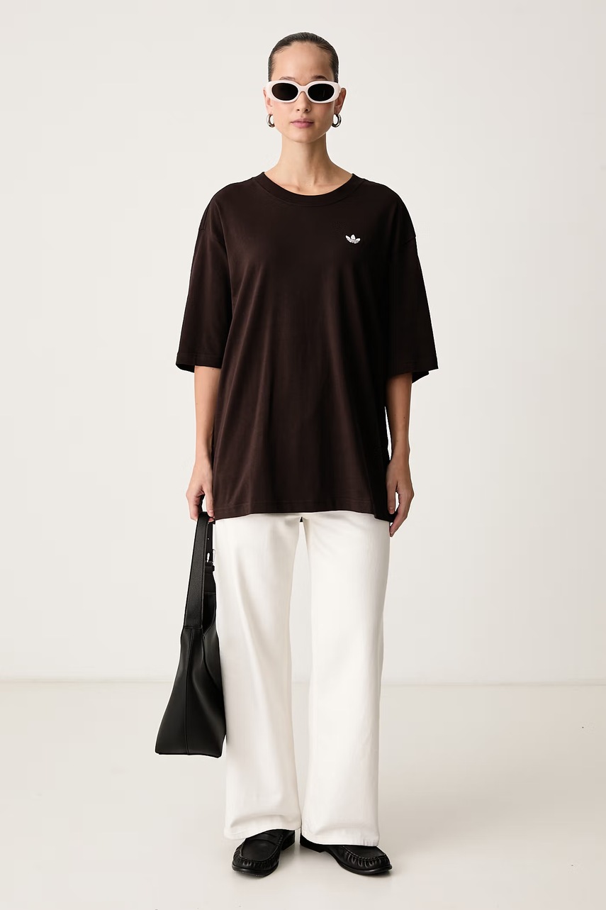 adidas Originals  тениска дамска от памук Essentials Boyfriend