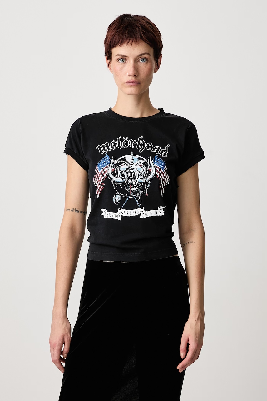 Vetements Vetements x Motorhead T-shirt bawełniany damski