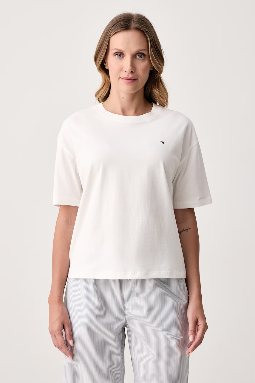 Tommy Hilfiger majica za žene od pamuka
