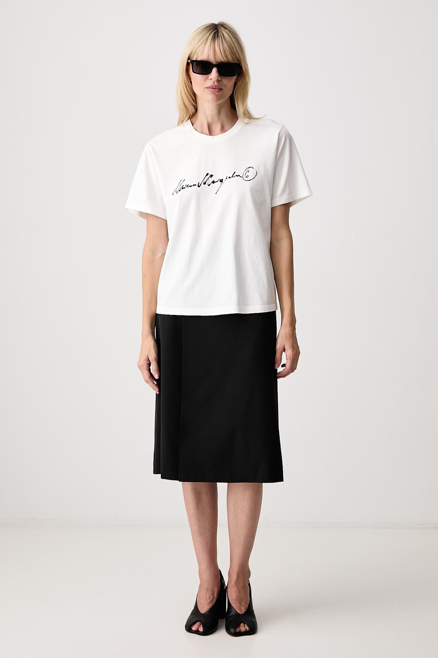 MM6 Maison Margiela MM6 Maison Margiela t-shirt γυναικείο βαμβακερό - 2